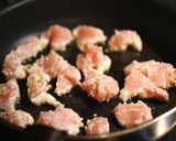 胸肉と柿の甘酢あん作り方3写真
