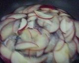 リンゴコンポート薔薇作り方2写真