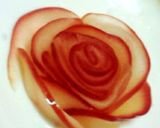 リンゴコンポート薔薇作り方4写真