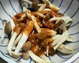 シメジのごま味噌マヨ和え作り方3写真