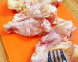 めんつゆで簡単!手羽元と大根の煮物作り方1写真