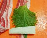 さっぱり長芋の豚肉シソ巻き★梅乗せ♪改訂作り方2写真