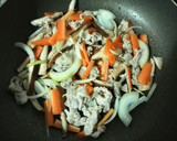 野菜が沢山！豚こまと白菜のオイスター炒め作り方5写真