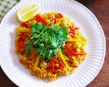 レンジで★８種のたっぷり野菜のビリヤニ風作り方21写真