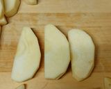 りんごの豚肉巻き作り方1写真