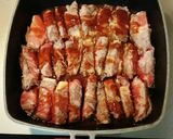 りんごの豚肉巻き作り方4写真
