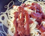 鉄板ナポリタン作り方2写真