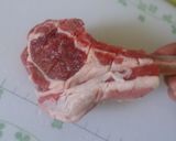 クリスマスに☆骨付きラム肉のソテー作り方2写真