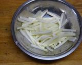 簡単美味しいコールラビのクルミマヨ和え作り方1写真
