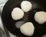 残りご飯でバター醤油焼おにぎり～作り方1写真