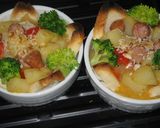 ココットカマンでパングラタン作り方8写真