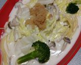 今でしょ！たらこと白菜のクリームパスタ✿作り方7写真