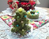 クリスマス☆ツリー&リースケーキ☆作り方12写真