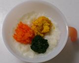 ☆3色野菜のパンがゆ☆離乳食中期作り方3写真