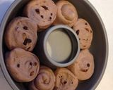 チョコとオレンジのリースパン作り方5写真