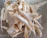 ヘルシー♪胸肉ロールの油揚げ巻き☆作り方3写真