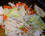 炒め野菜のスープ作り方4写真