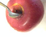包丁苦手でもリンゴを食べよう作り方2写真