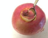 包丁苦手でもリンゴを食べよう作り方3写真
