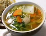 炒め野菜のスープ作り方9写真