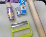 青い薔薇のアップルパイ作り方1写真
