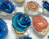 青い薔薇のアップルパイ作り方4写真