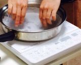 無水鍋で作るブッシュドノエル作り方1写真