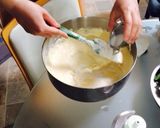 無水鍋で作るブッシュドノエル作り方4写真
