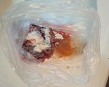 簡単！大葉と豚挽き肉のぺったんこ焼き作り方2写真
