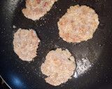 簡単！大葉と豚挽き肉のぺったんこ焼き作り方6写真