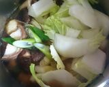 鶏むね肉のつくねと☆白菜の温かうま煮★作り方9写真