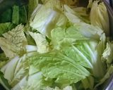 鶏むね肉のつくねと☆白菜の温かうま煮★作り方11写真