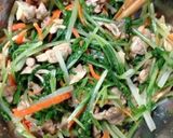 あさりと水菜☆味噌ダシおひたし作り方3写真