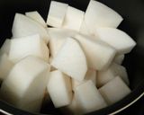 大根と鯖水煮缶の簡単煮物作り方1写真