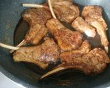 クリスマスに☆骨付きラム肉のソテー作り方7写真