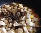 シイラと椎茸の塩レモンバターペンネ作り方7写真