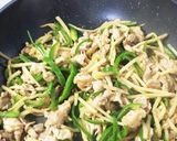 豚肉でチンジャオロース作り方5写真