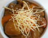 焼きカレー風♪ココットカマン作り方2写真