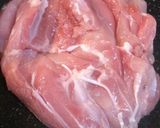 ♪鶏もも肉の柚子胡椒味噌焼き♪作り方2写真