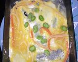枝豆カニカマ彩り卵焼き☆弁当冷凍保存用作り方1写真