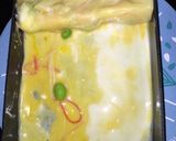 枝豆カニカマ彩り卵焼き☆弁当冷凍保存用作り方2写真