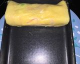 枝豆カニカマ彩り卵焼き☆弁当冷凍保存用作り方4写真