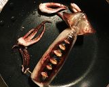 イカと長芋のマヨポン舟☆フライパンで♪作り方4写真