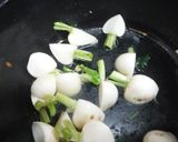 小かぶのにんにくソテー作り方4写真