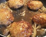 大豆入り＊和風煮込みハンバーグ作り方4写真