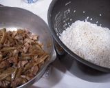 ＊鶏肉とごぼうの炊き込みご飯＊作り方7写真