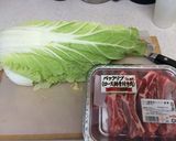 白菜消費に！豚スペアリブと白菜の温スープ作り方1写真