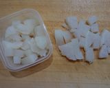 離乳食☆中期　かぶとほうれん草のおじや作り方2写真