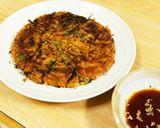 簡単！キムチとニラと納豆のチヂミ作り方7写真