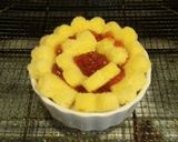 ハートのストロベリーチーズケーキ♪作り方2写真